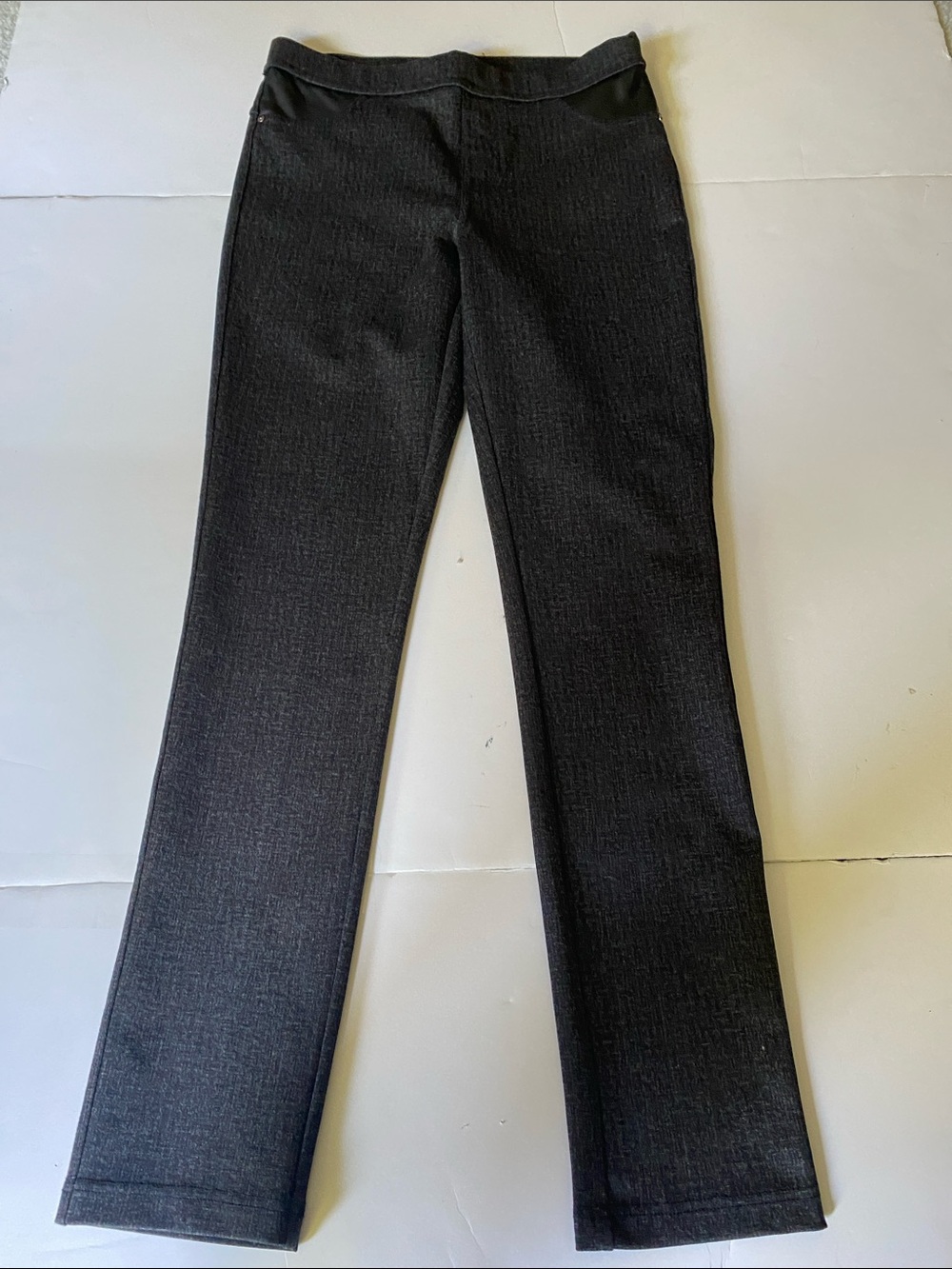 DKNY Black Straight-Leg Ponte Leggings